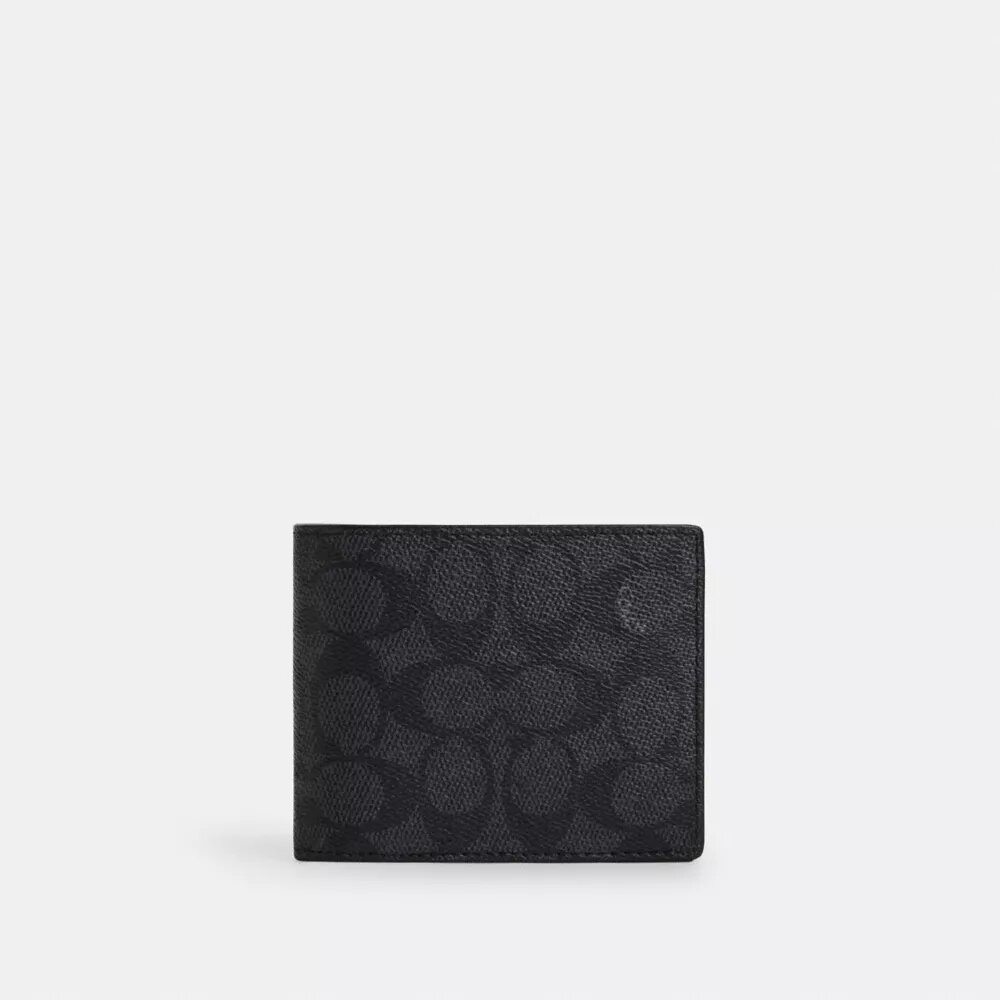 3-In-1 Wallet in Signature Canvas