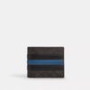 3-In-1 Wallet in Signature Canvas with Varsity Stripe