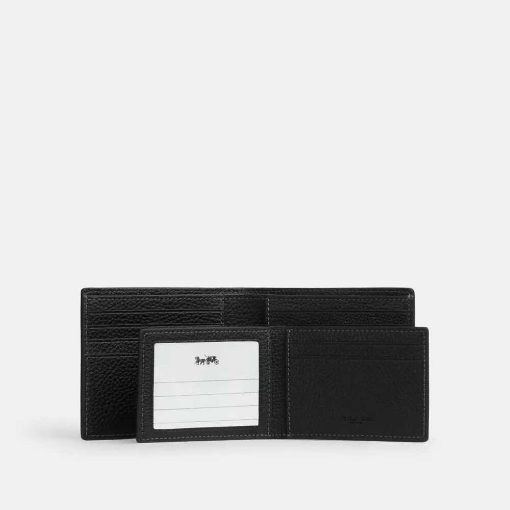 3-In-1 Wallet in Signature Leather