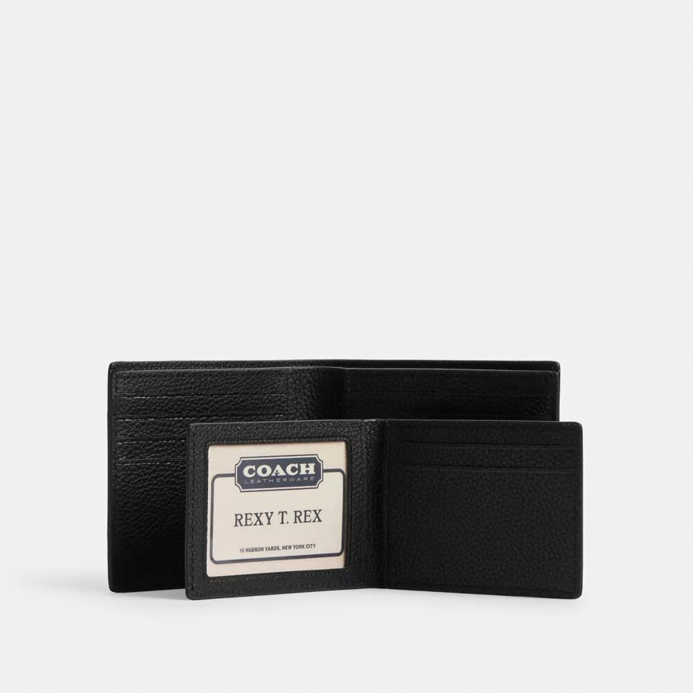 3-In-1 Wallet with Coach Graphic
