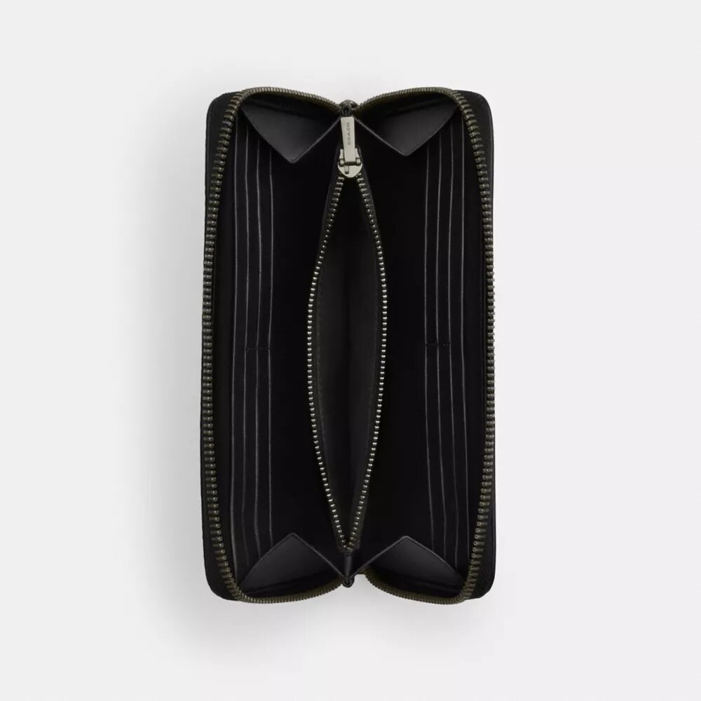 Accordion Wallet in Signature Canvas