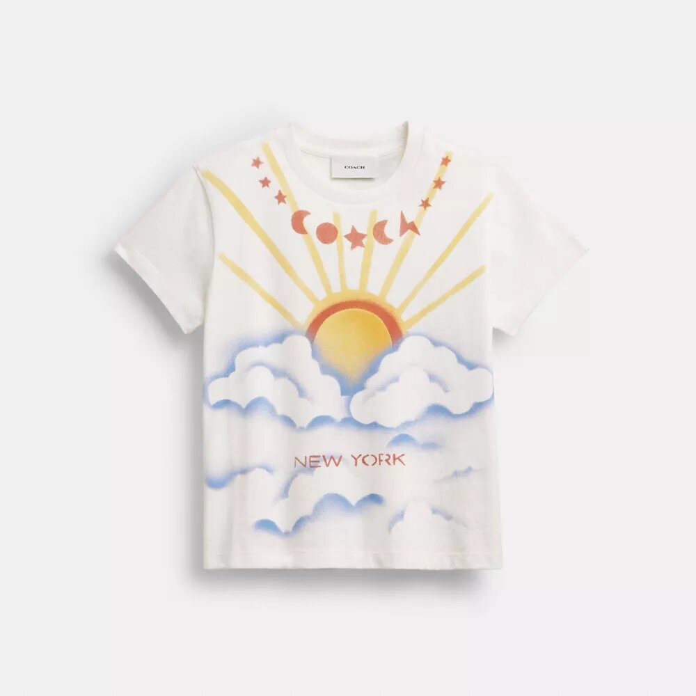 Airbrush 90'S Fit T-Shirt in Organic Cotton