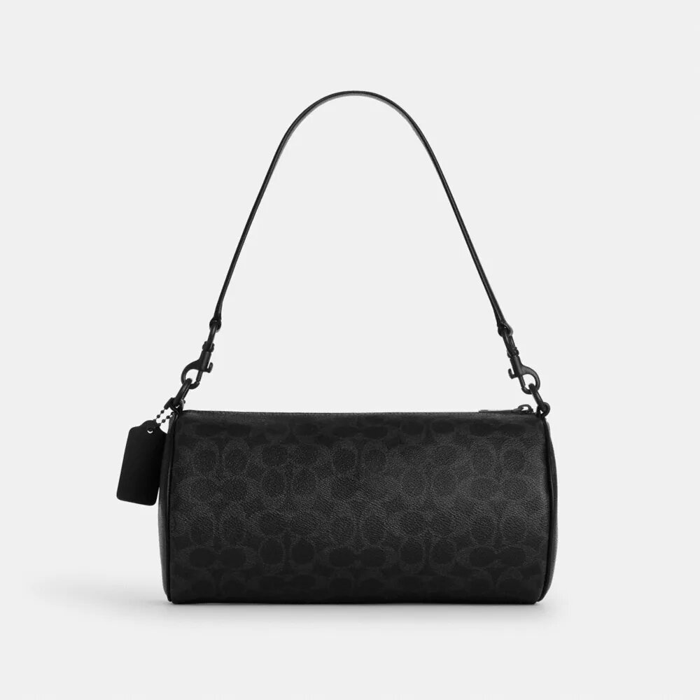 Andre Barrel Bag 30 in Signature Canvas
