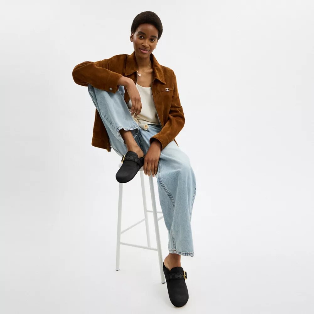 Archival Buckle Clog
