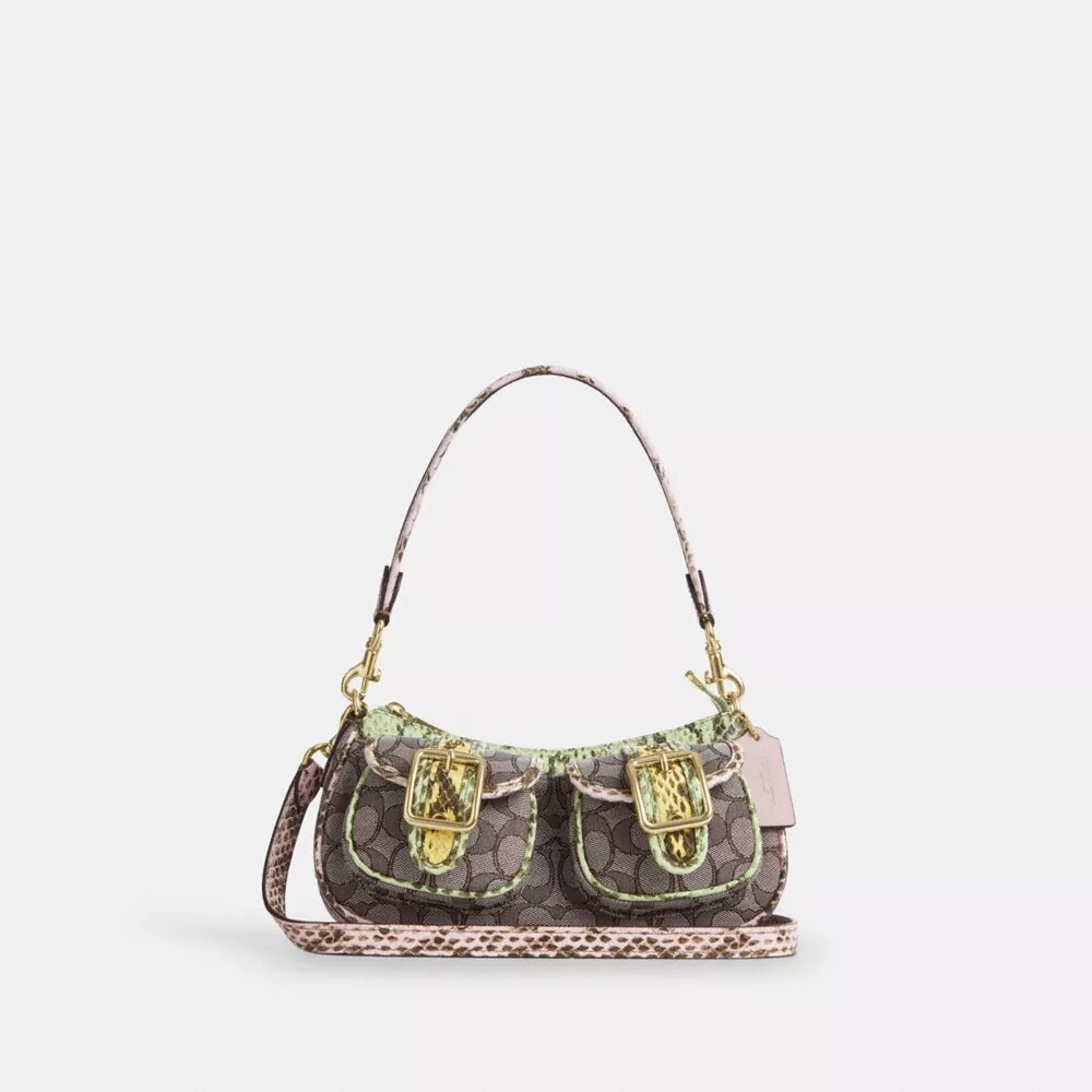 Ashton Shoulder Bag in Signature Jacquard