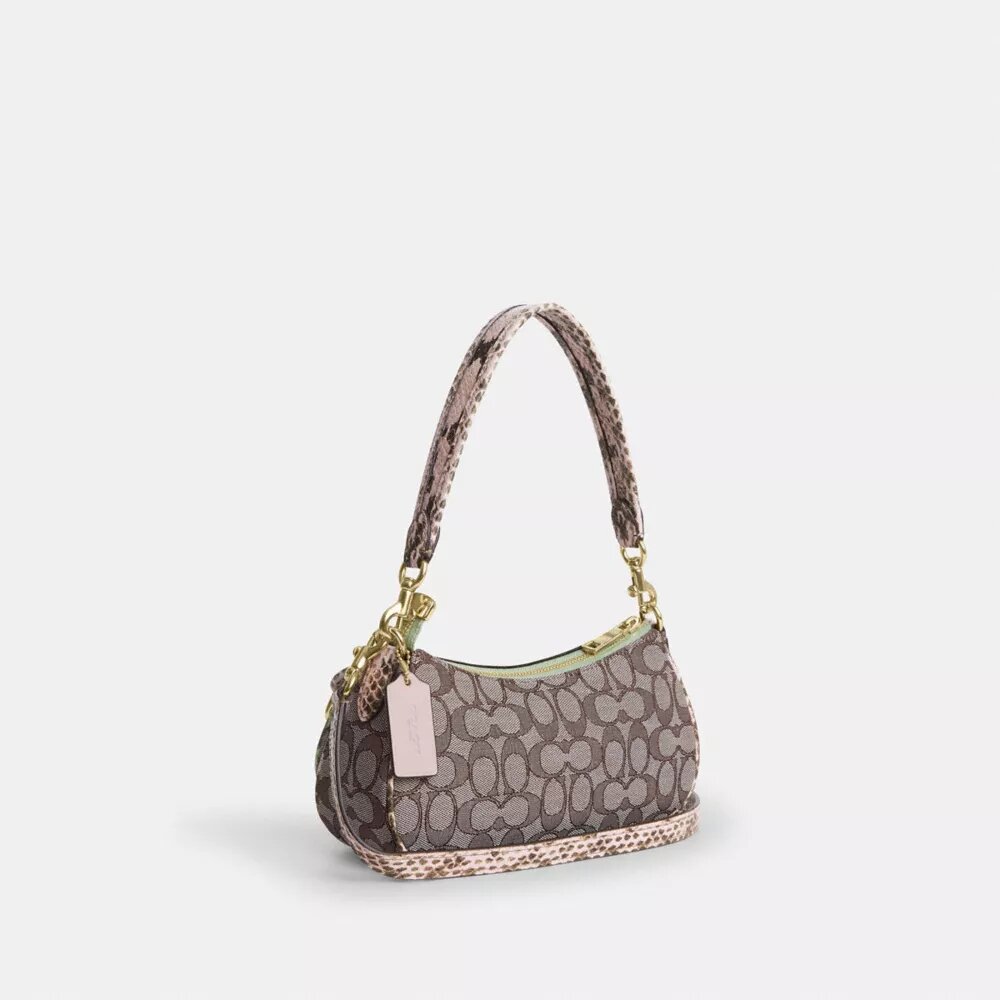 Ashton Shoulder Bag in Signature Jacquard