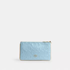 Ashton Wristlet in Signature Leather