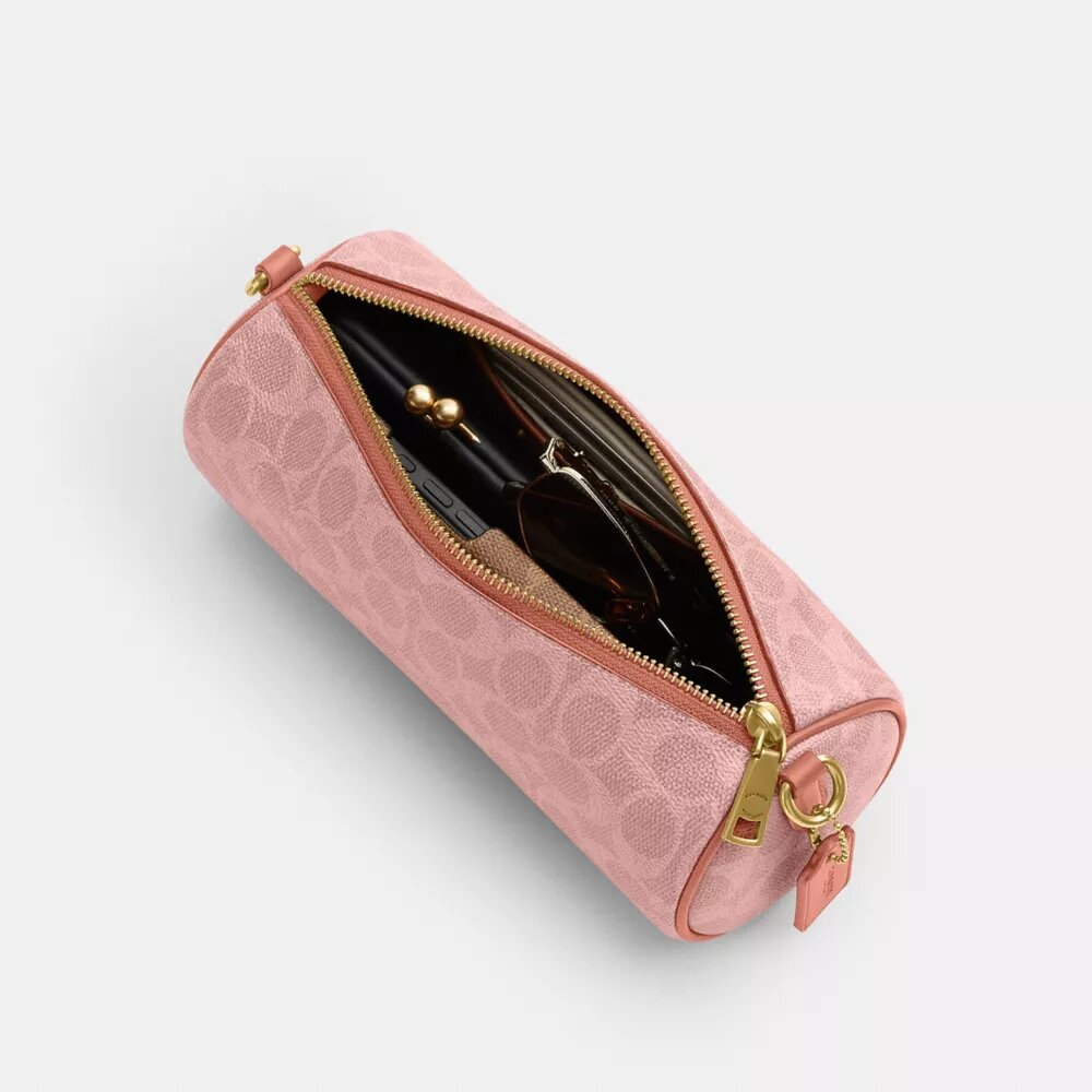 Barrel Bag in Signature Canvas