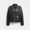 Belted Moto Jacket