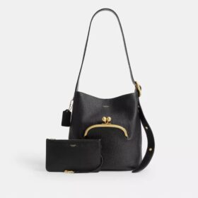 Bleecker Bucket Bag with Kisslock