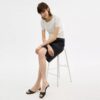 Bow Kitten Heel Sandal