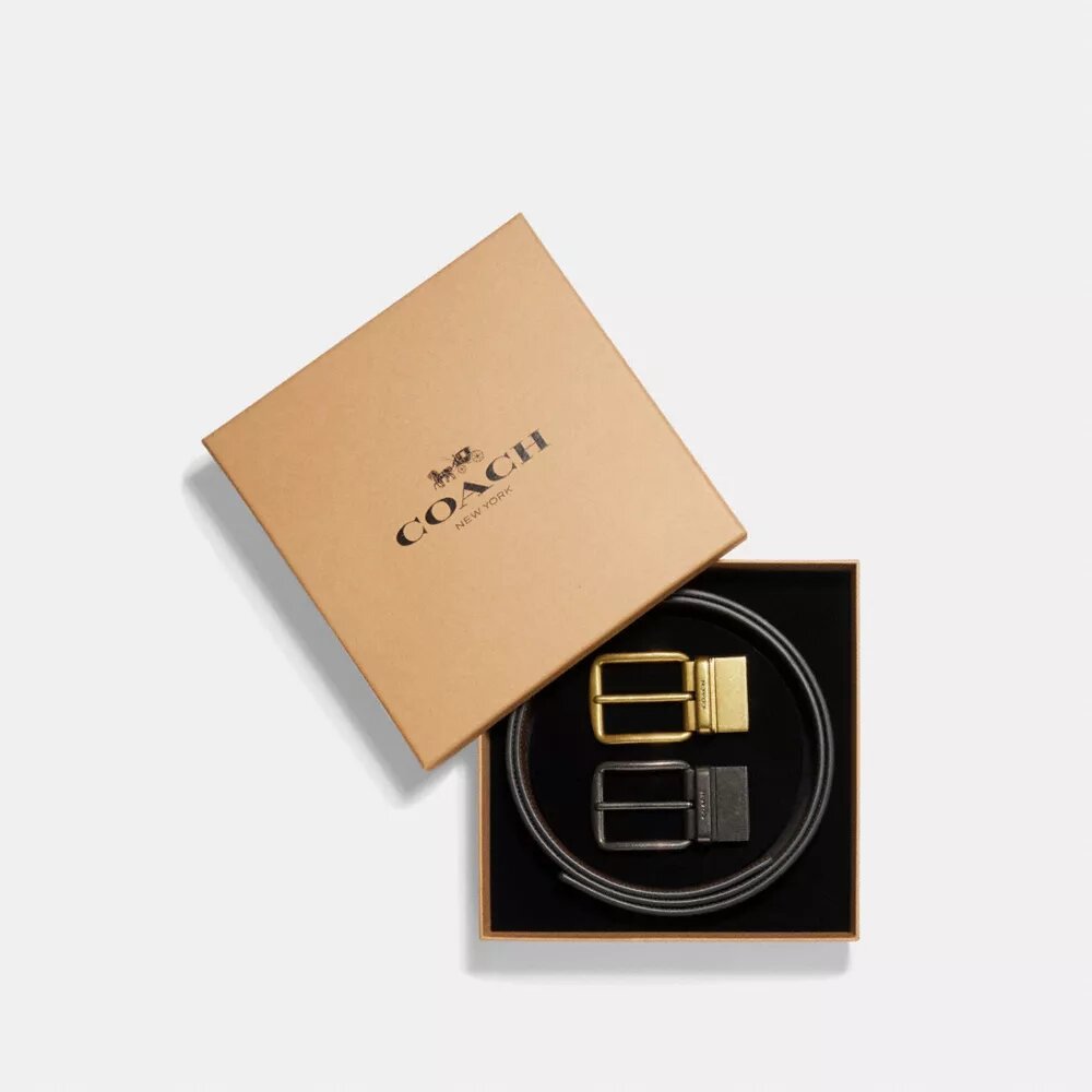 Boxed Harness Buckle Cut-To-Size Reversible Belt, 38 Mm