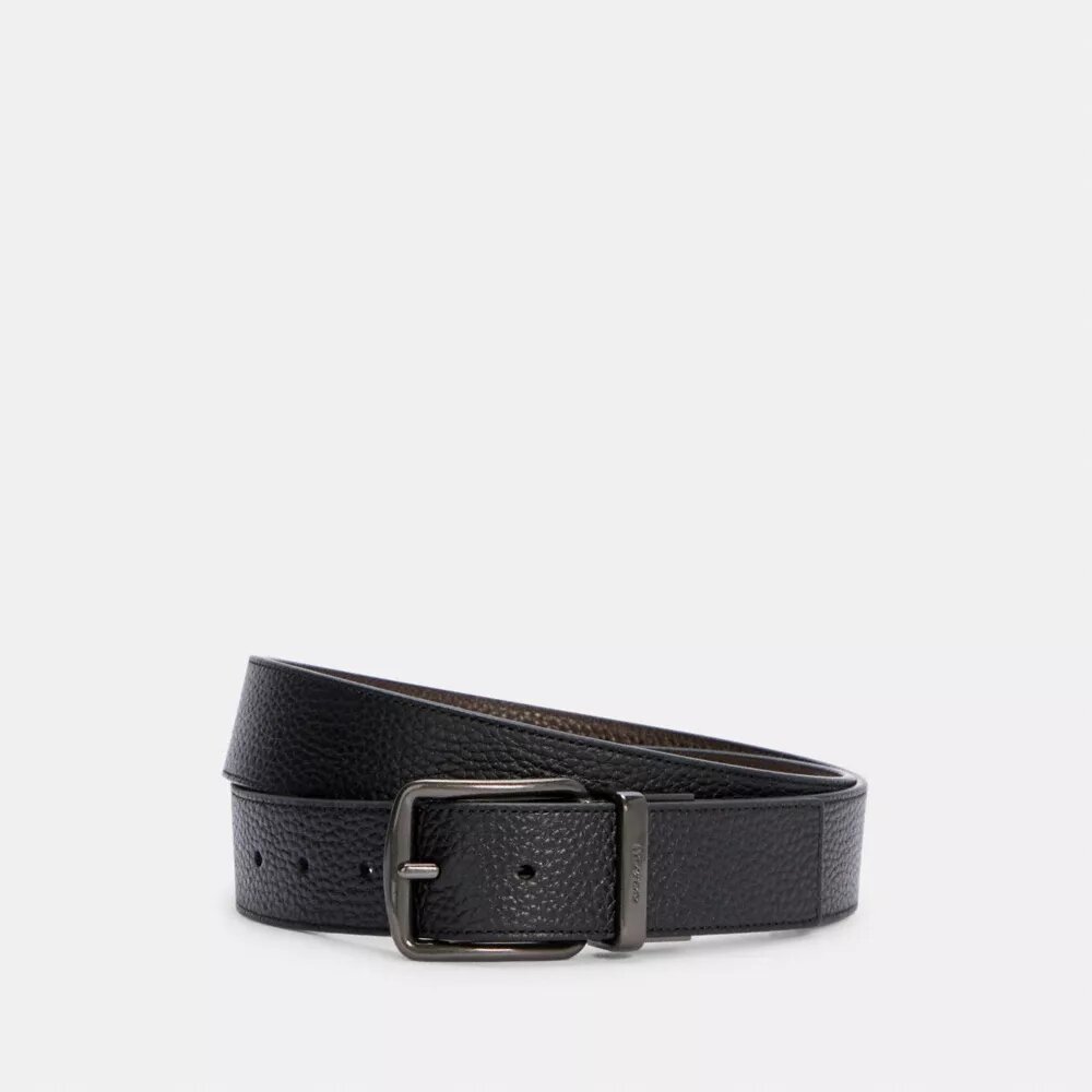 Boxed Harness Buckle Cut-To-Size Reversible Belt, 38 Mm