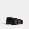 Boxed Plaque and Harness Buckle Cut-To-Size Reversible Belt, 38 Mm