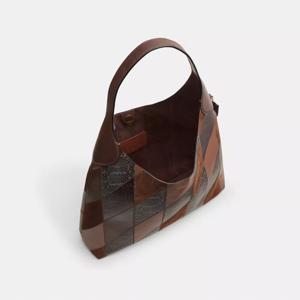 Brooklyn Shoulder Bag 39 with Snakeskin Patchwork