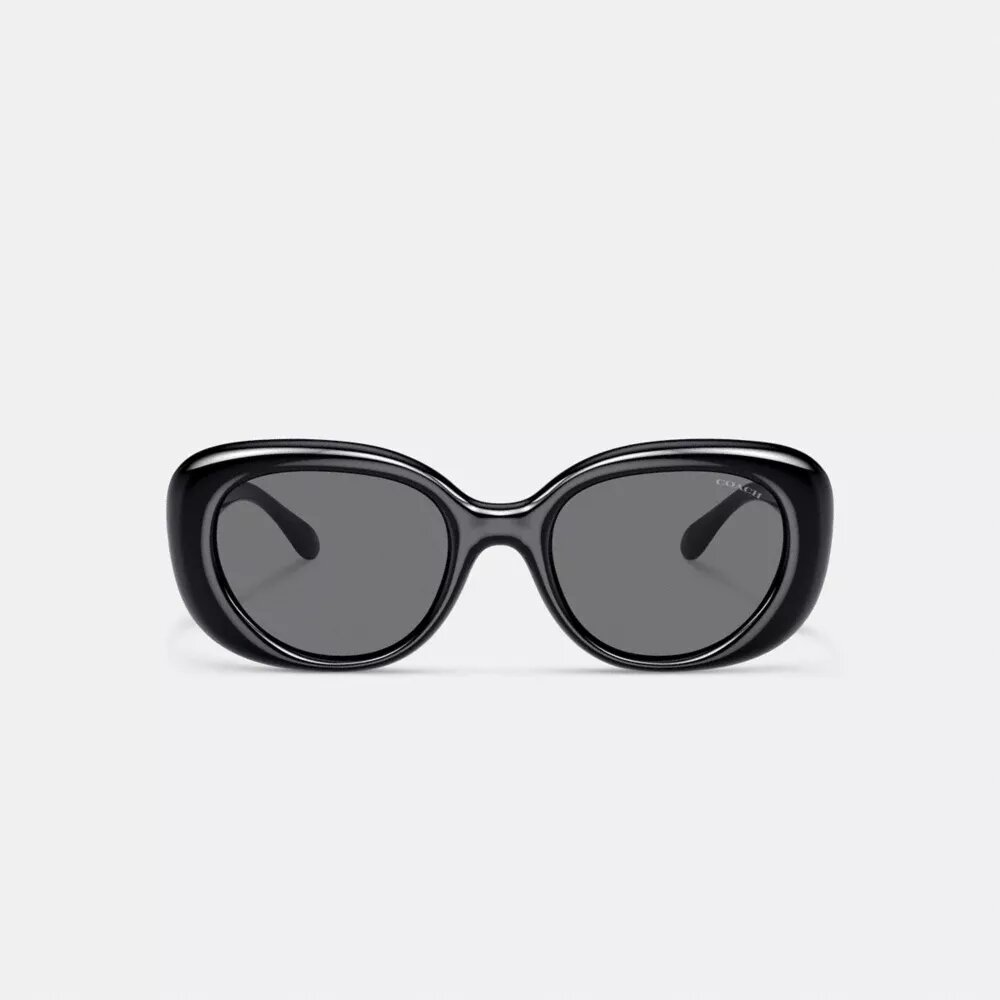 C Hardware Round Sunglasses