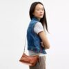 Caitlin Shoulder Bag with Quilting and Charm