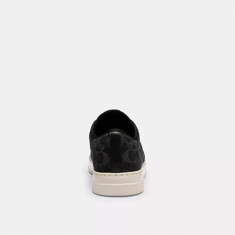 Canvas Sneaker in Signature Denim