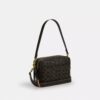 Carey Crossbody Bag in Loved Signature Canvas with Charms