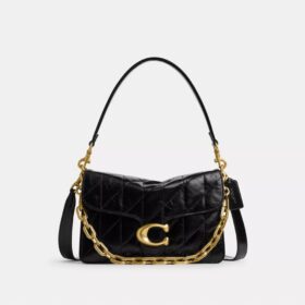 Chain Tabby Shoulder Bag with Quilting