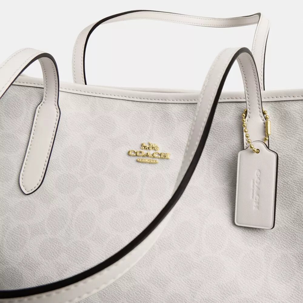 City Tote Bag in Signature Canvas