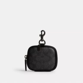 Clip on Pouch in Signature Canvas