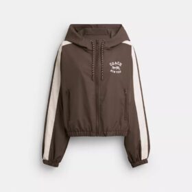 Colorblock Windbreaker in Recycled Polyester