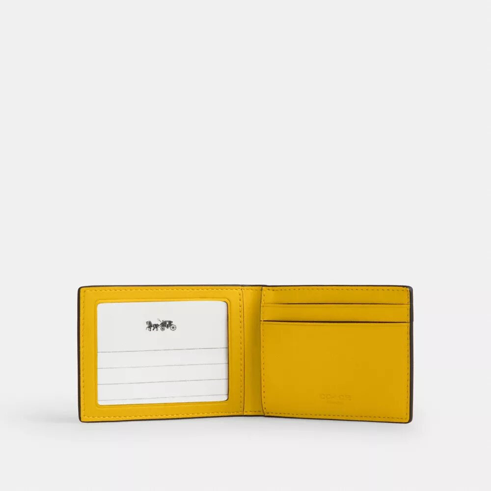 Compact Billfold Wallet in Signature Canvas
