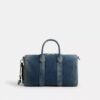 Compass Bag 35 in Regenerative Cotton Denim with Charms