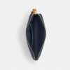 Corner Zip Wristlet in Signature Denim