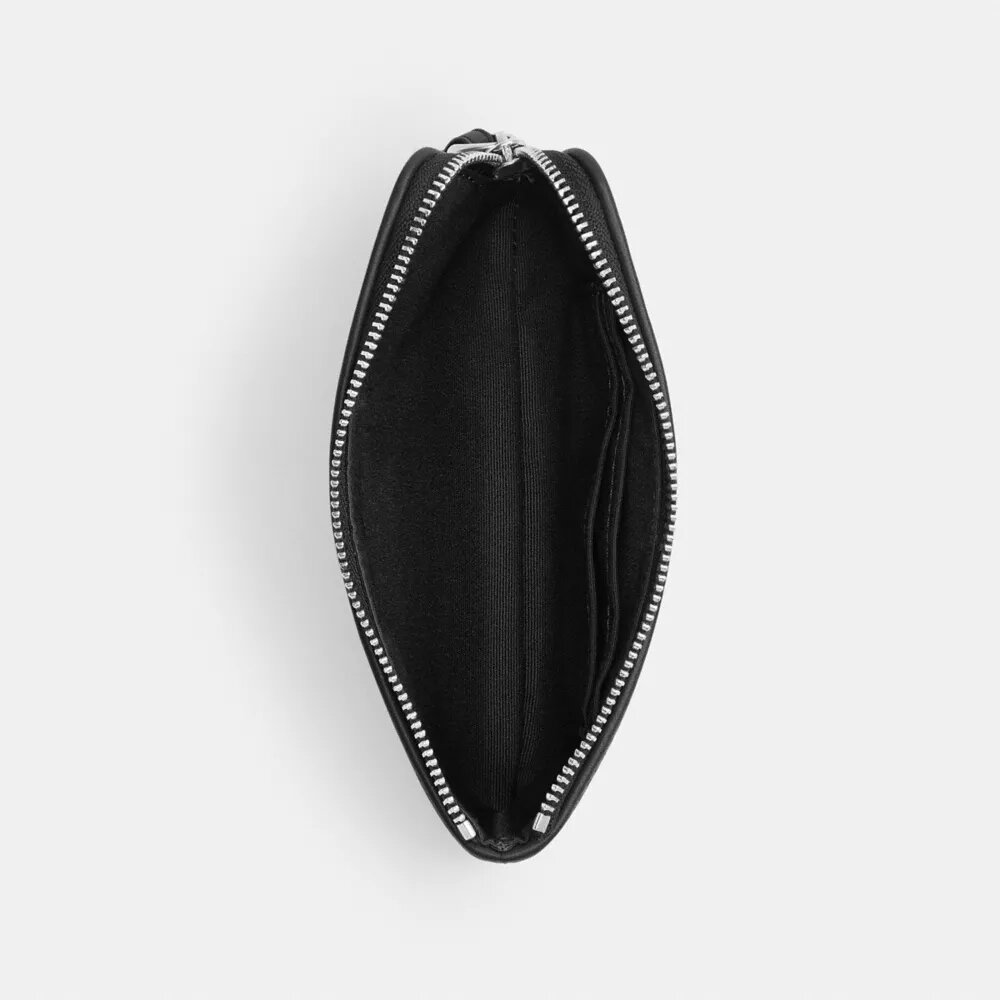 Corner Zip Wristlet in Signature Jacquard
