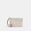 Corner Zip Wristlet with Star Print
