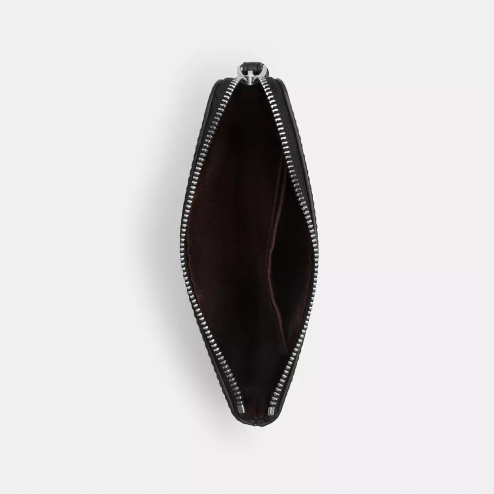 Corner Zip Wristlet with Star Print