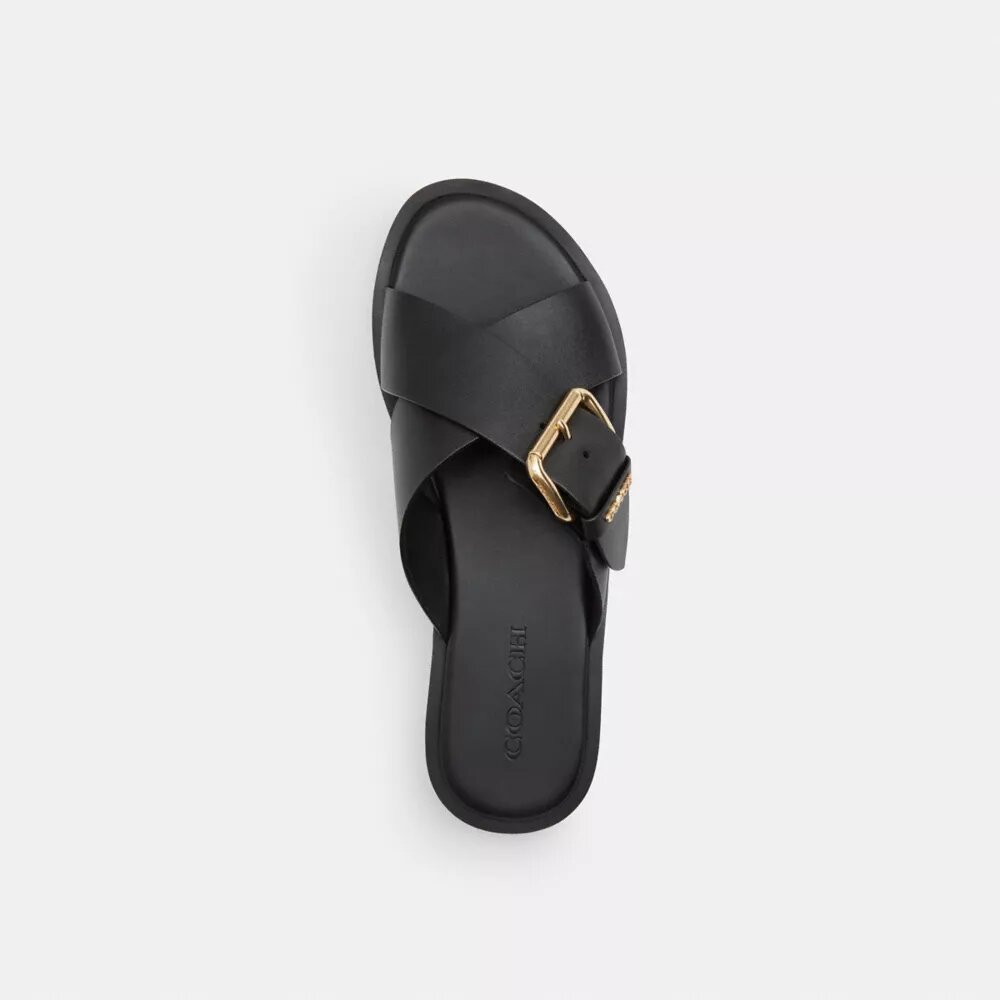 Crisscross Buckle Sandal