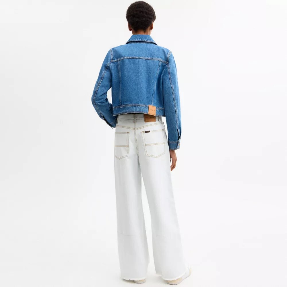Denim Workwear Pants in Organic Cotton