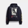 Dinosaur Collage Relaxed Hoodie in Organic Cotton