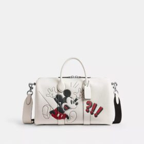 Disney X Coach Compass Bag 35 with Mickey Mouse
