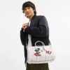 Disney X Coach Compass Bag 35 with Mickey Mouse