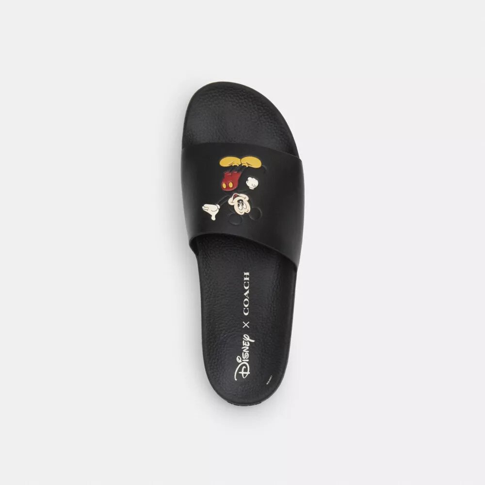 Disney X Coach Udele Sport Slide with Mickey Mouse