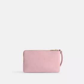 Double Zip Wallet in Signature Denim