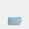 Double Zip Wristlet with Floral Print