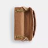 Elodie Crossbody Bag in Loved Denim with Quilting