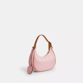 Emily Shoulder Bag in Signature Canvas with Charms