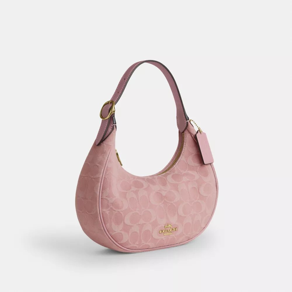 Emily Shoulder Bag in Signature Denim