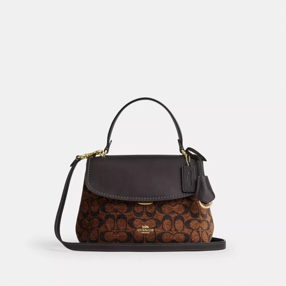 Emory Top Handle Bag in Signature Chenille