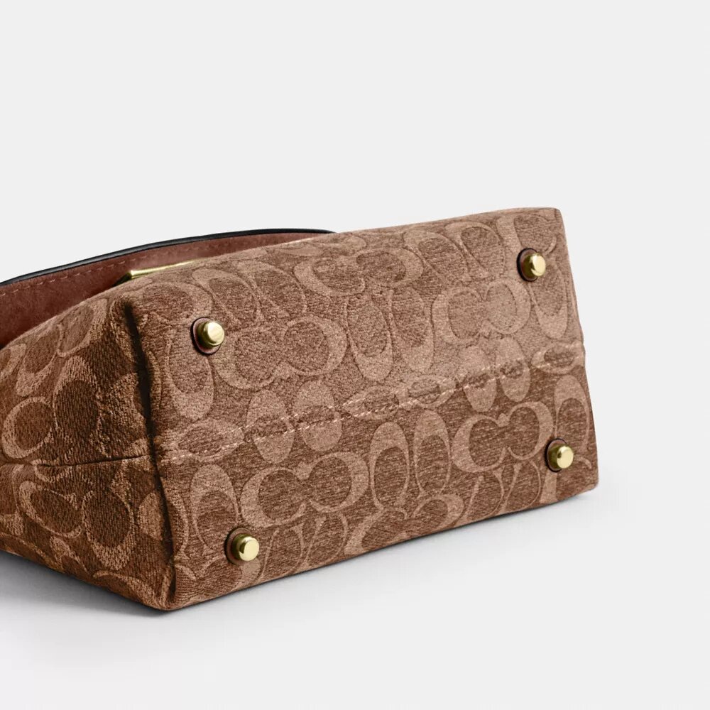 Emory Top Handle Bag in Signature Chenille