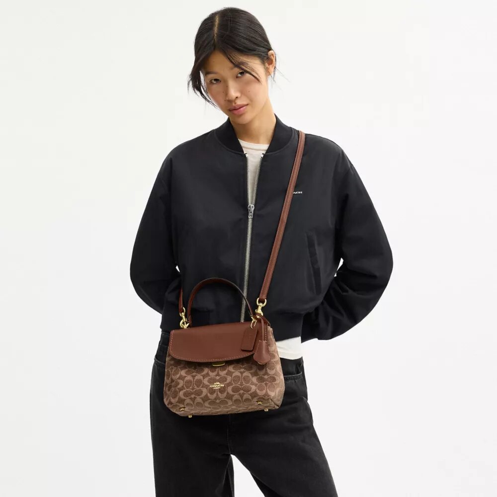 Emory Top Handle Bag in Signature Chenille
