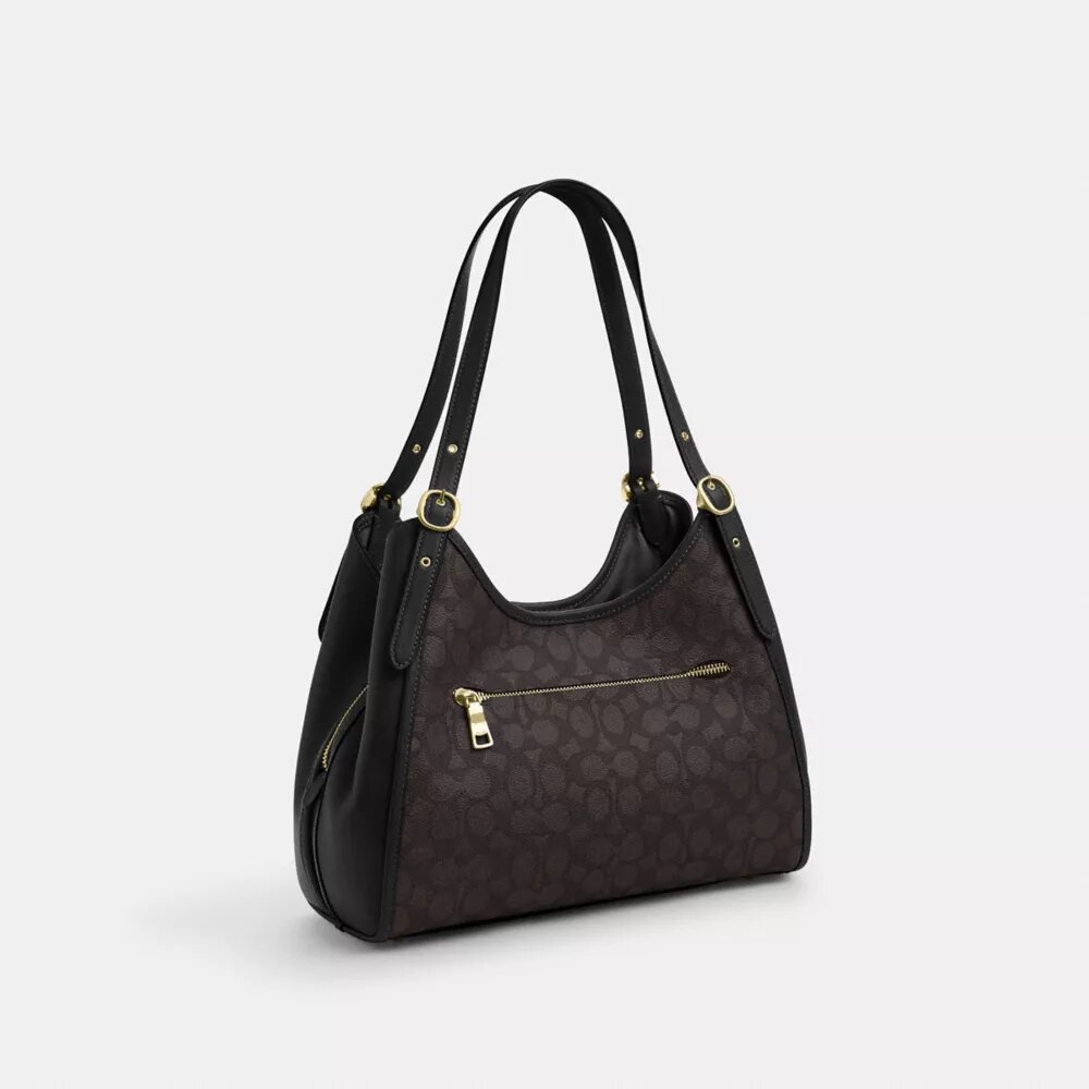 Erin Shoulder Bag in Signature Canvas