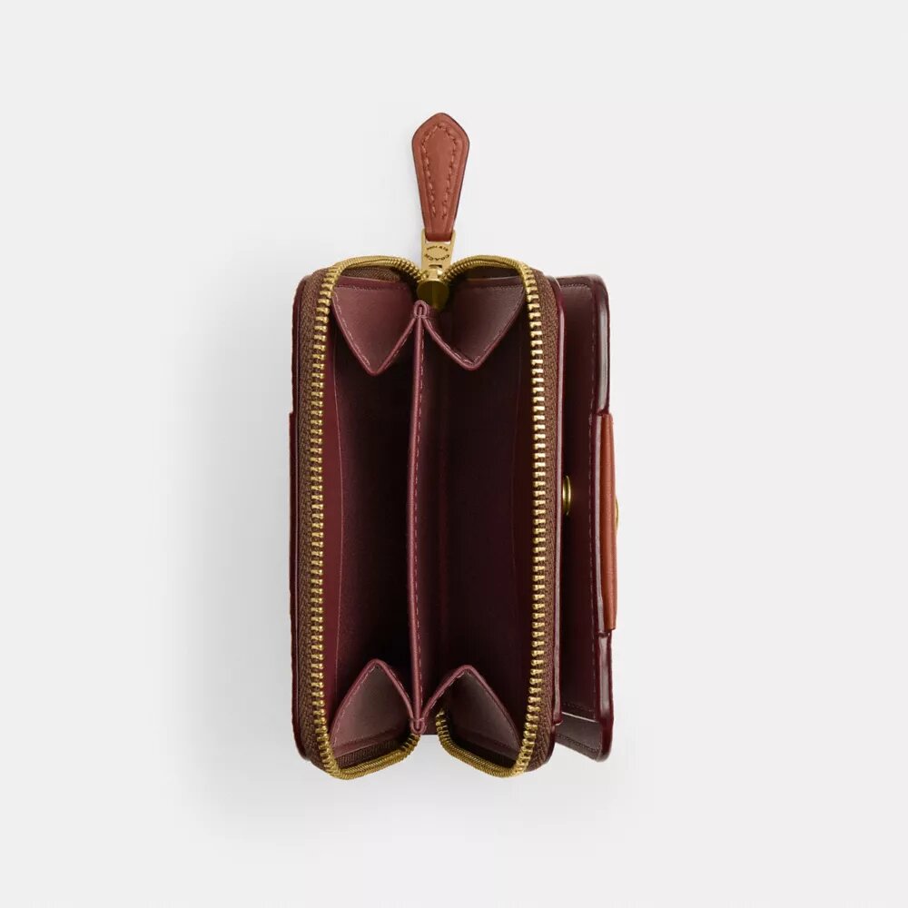 Essential Billfold Wallet in Colorblock Signature Canvas