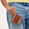 Essential Billfold Wallet in Colorblock Signature Canvas
